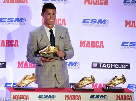 Cristiano Ronaldo Picks Up Record Fourth Golden Boot Award As Europes