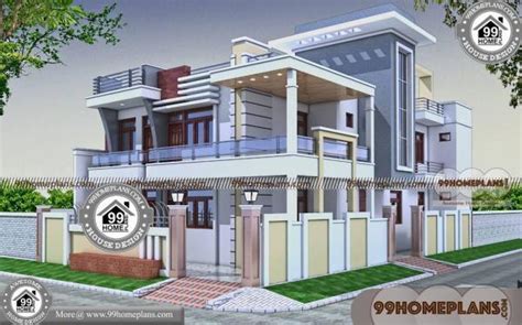 Corner Lot House Plans With Photos 60 Latest Two Storey House Design
