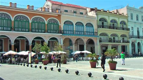 Plaza Vieja In Havana Is Fully Restored By Unesco Youtube