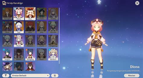 I just got diona and now i'm not even sure. Selling - NAAr7 Double 5⭐Keqing x Diluc x Qiqi x Klee ...