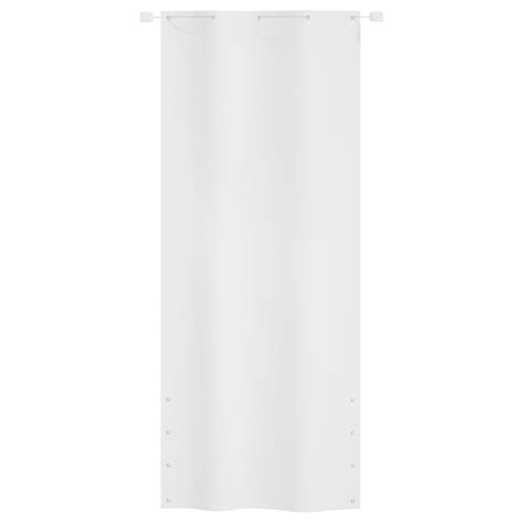 Balkon Sichtschutz Weiß 100×240 Cm Oxford Gewebe Moka3ch Online