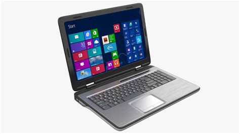Lowpoly Laptop Free 3d Model Blend Obj Free3d