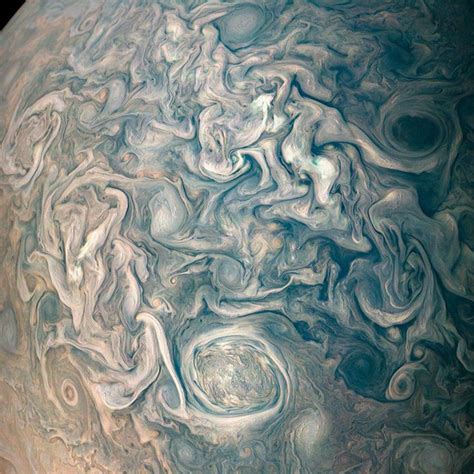 This Image From NASA S Juno Spacecraft Captures Swirling Cloud Belts