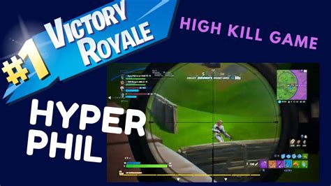 Hyperphil Playing Fortnite 15 Kill Game 25 Total Youtube