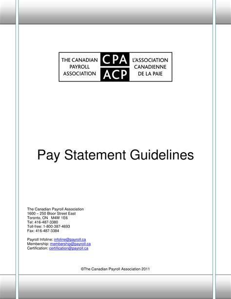 Customizable Pay Stub Template - Efficient Payroll Management