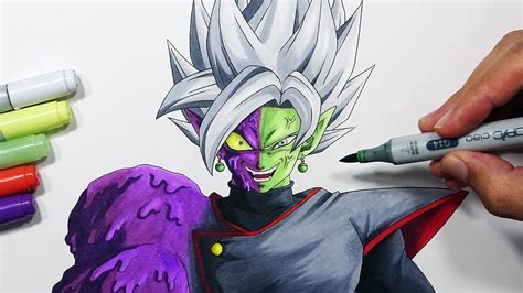 You will also learn about the importance of proportions, working from a script, understanding the differences from predator to prey. How To Draw Fused Zamasu! - Step By Step Tutorial! - YouTube