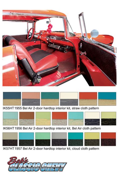 Complete Interior Kits For Tri Five Chevys Old Cars Weekly