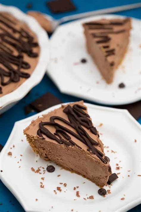 Easy No Bake Chocolate Pie Video Moore Or Less Cooking