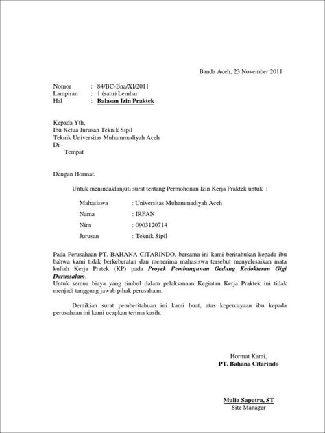 Contoh Surat Keterangan Magang Perusahaan  Surat Keterangan  Desain
