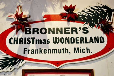 Bronners Christmas Wonderland In Frankenmuth Michigan