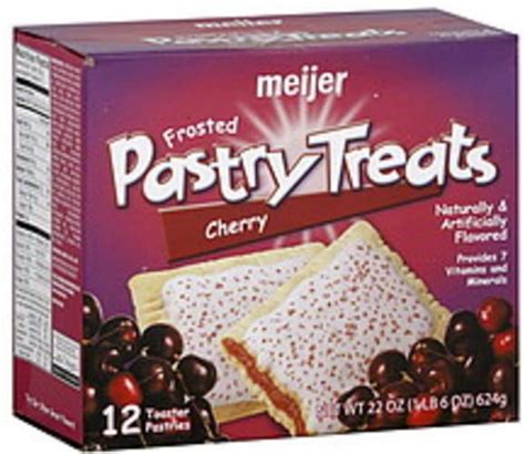 Meijer Frosted Cherry Pastry Treats 12 Ea Nutrition Information Innit