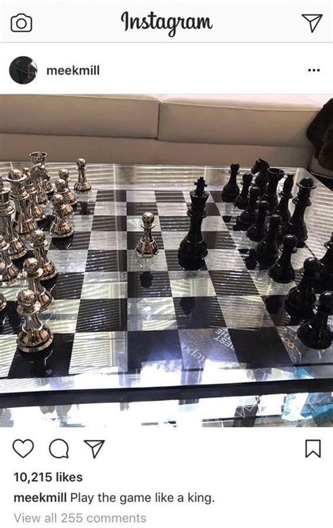 Meek Mill S Chess Instagram Post Meek Mill Is Not A Real Person
