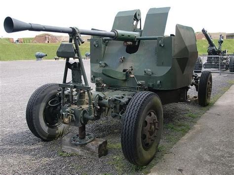 40 Mm Anti Aircraft Multi Purpose Autocannon Bofors 40l70 Dutch Army