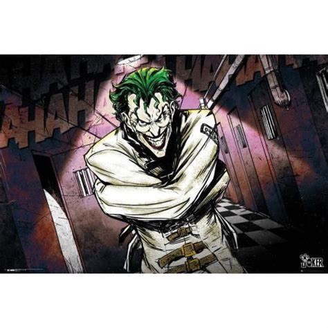 Poster The Joker Asylum Rock A Gogo Dc Comics Joker Poster