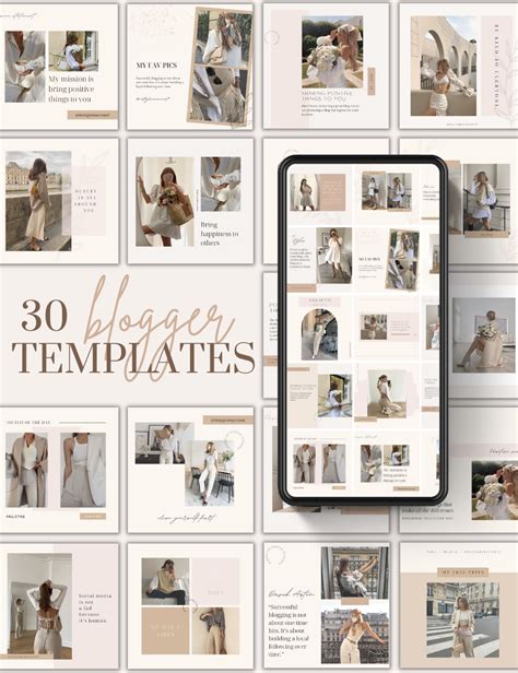 Paper Party Supplies Instagram Story Template Canva Template Nude