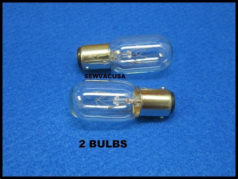 Sewing machine lights are important components, and not having one that works well could result in accidents or poor stitching. Light Bulb Kenmore Sewing Machine Push In (2 Bulbs) 15W - 110/120V | eBay