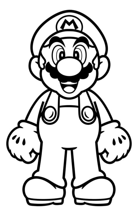 100 Disegni Di Super Mario Bros Da Colorare Per La Stampa Gratuita