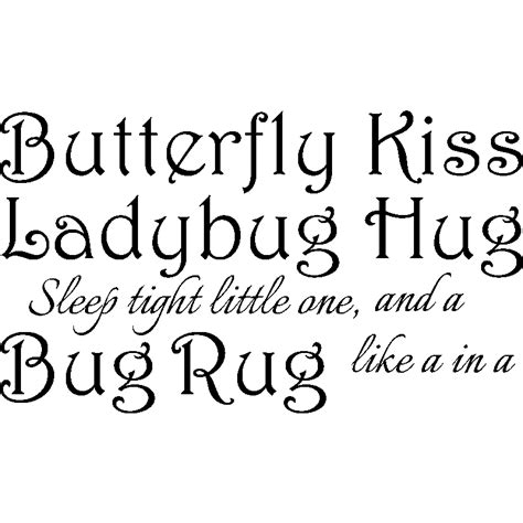 Wall Decal Butterfly Kiss And Decoration Wall Decals Quote Wall Stickers English Ambiance