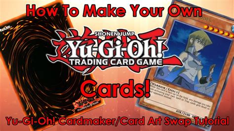 What about making the card text readable? How To Make Your Own Yu-Gi-Oh! Cards! - YouTube