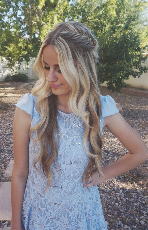 Easy and cute hairstyles for long hair ideas. Hair by Taylee: Four Tips to Perfect Prom Hair - Virtuous Prom