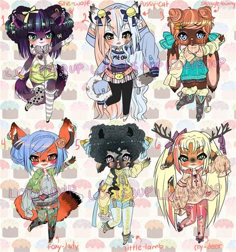 Fur Bby Adoptables Closed By Lolisoup On Deviantart Character Design