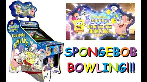 Spongebob Squarepants Arcade Bowling Game 2007 Youtube