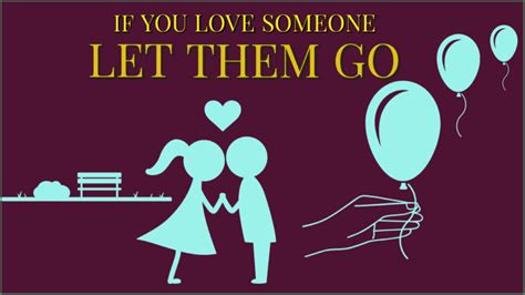 If You Love Someone Let Them Go Magnet Of Success