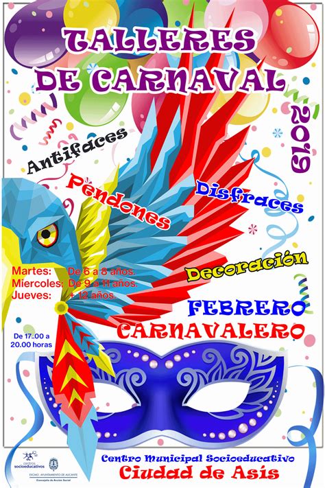 Talleres De Carnaval En El Centro Municipal Socioeducativo Ciudad De