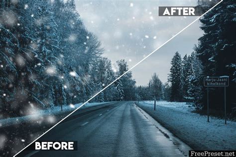 While there are quite a few steps involved, with a little patience, you'll be able to add light snowfall or a. Snow Effect Photoshop Action E2KMRX