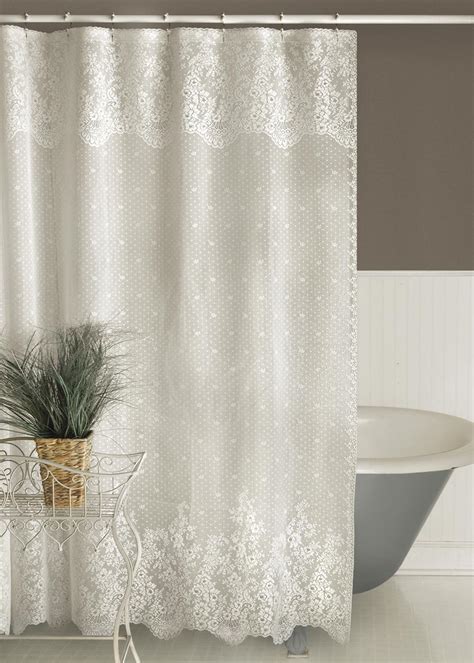 Floret Shower Curtain Heritage Lace