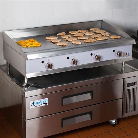 Best seller in grill griddles. Cooking Performance Group G48T 48" Gas Countertop Griddle ...