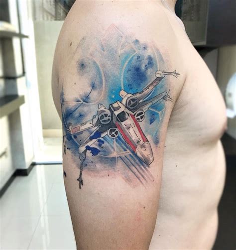 He believed the concept of loyalty to the core. Top 10 X-wing Starfighter Tattoos - Littered With Garbage