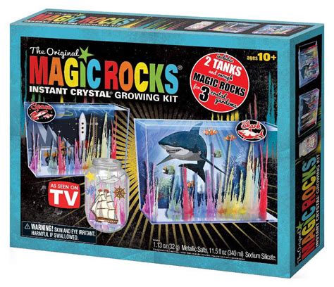 Magic Rocks Instant Crystal Growing 3 In 1 Set Играландия интернет