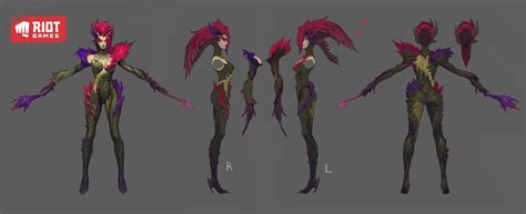 Zyra Full Key Art And Zyra Redesign And Coven Zyra Concept Art Posted By