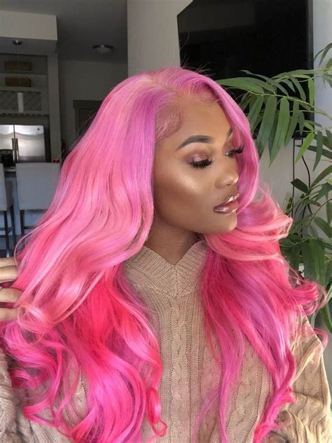 ‼️ follow swaybreezy for more ️🧸 pink hair long hair styles hair