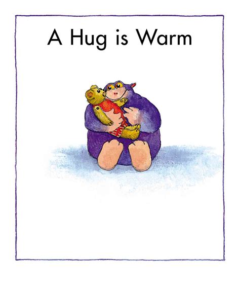 A Hug Is Warm Ins Sunshine Books Australia