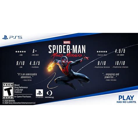 Ps5 Spider Man Miles Morales Launch Edition