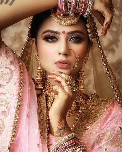 subtle and minimal bridal makeup look bridal makeup looks indian bride makeup bridal makeup