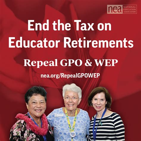 Tell Congress To Repeal Gpo Wep Mnea Missouri National Education