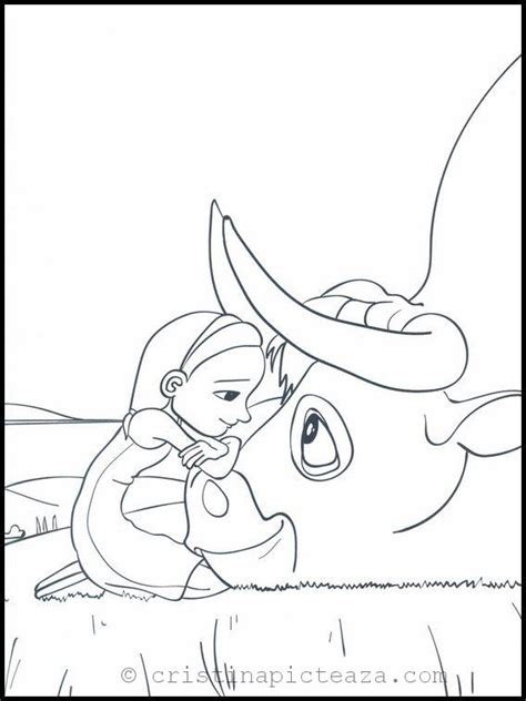 Ferdinand Coloring Pages Coloring Sheets With The Bull