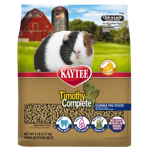 Kaytee Timothy Complete Guinea Pig Food Petco