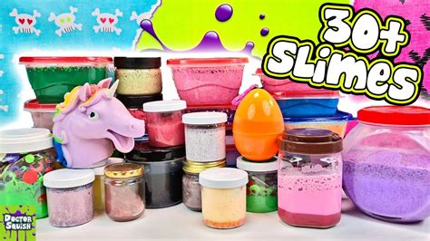 Mixing Huge Slime Smoothie 30 Satisfying Slimes Youtube