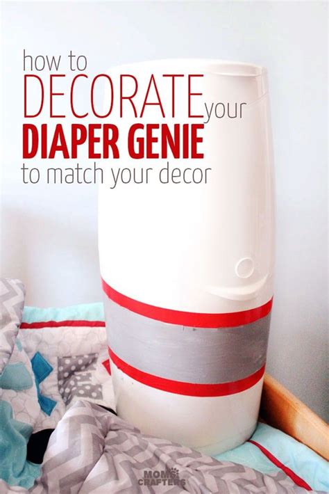 Check Out This Amazing Simple Tutorial To Decorate A Diaper Genie