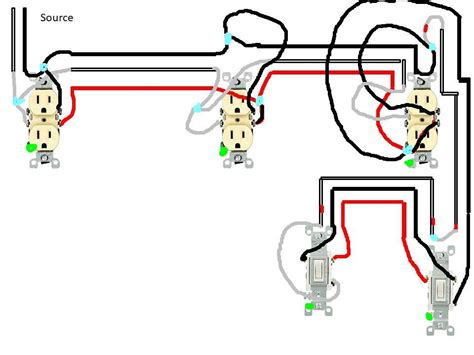 The switches are wider than regular single take a closer look at a 3 way switch wiring diagram. DIAGRAM Wiring 3 Way Switch With Multiple Outlets Wiring ...
