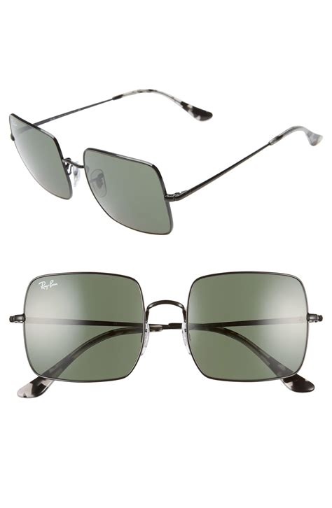 Ray Ban 54mm Square Sunglasses In Black Lyst