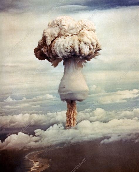 Atomic Bomb Explosion Stock Image T1650128 Science Photo Library