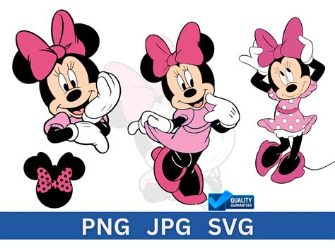 Minnie Mouse Svg Minnie Mouse Birthday Princess Svg Mickey Mouse