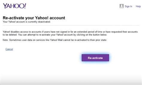 Yahoo Account Recovery Reactivate That Email Address