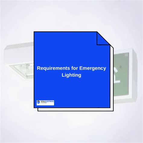 What Qualifications Do I Need To Test Emergency Lighting