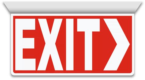 Exit Right Arrow 2 Way Sign Claim Your 10 Discount